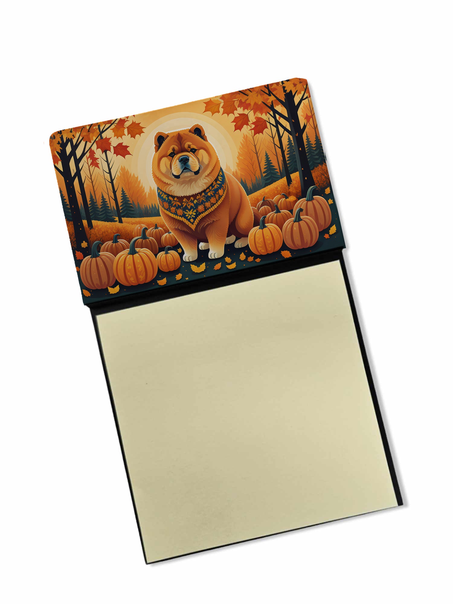 Buy this Chow Chow Fall Sticky Note Holder
