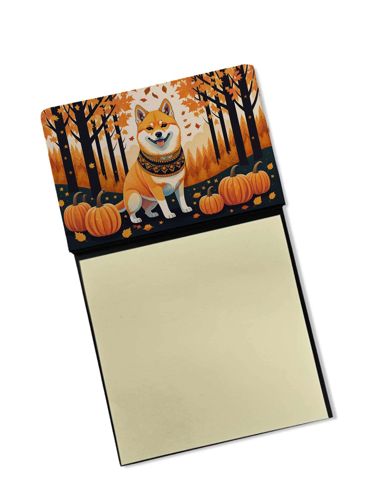 Buy this Shiba Inu Fall Sticky Note Holder