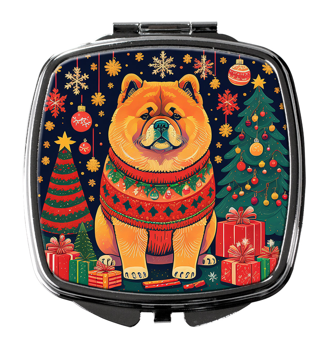 Buy this Chow Chow Christmas Compact Mirror