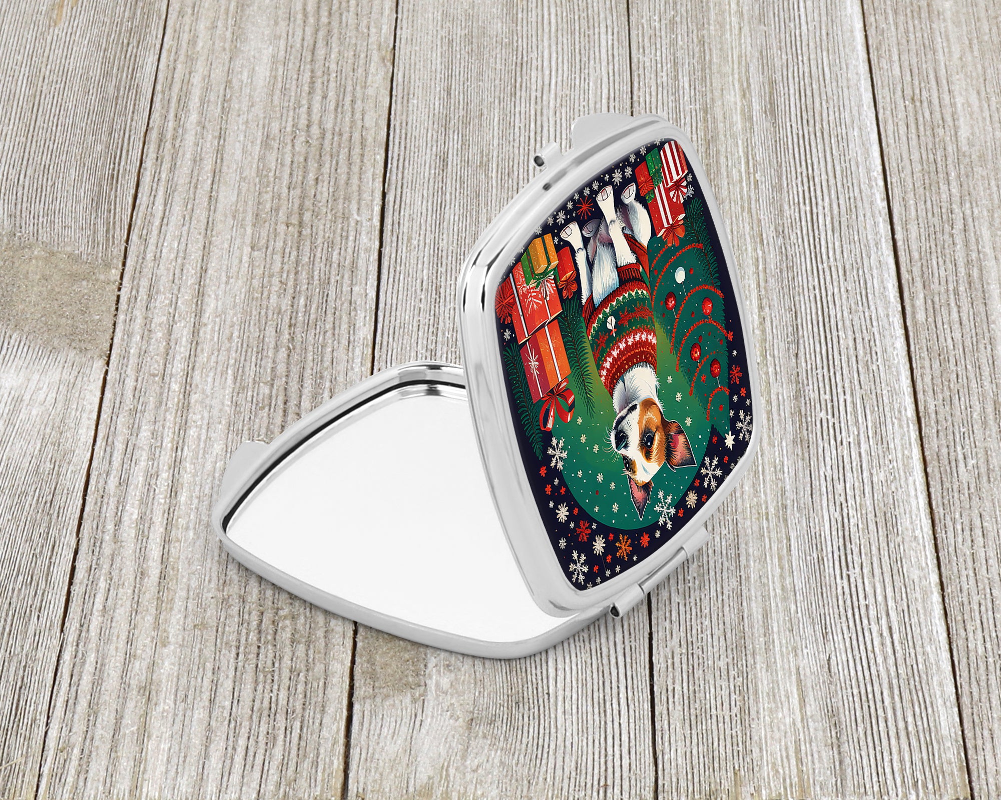 Buy this Jack Russell Terrier Christmas Compact Mirror