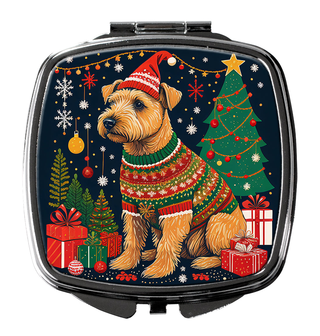 Buy this Lakeland Terrier Christmas Compact Mirror