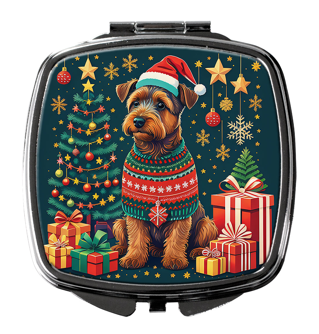 Buy this Welsh Terrier Christmas Compact Mirror