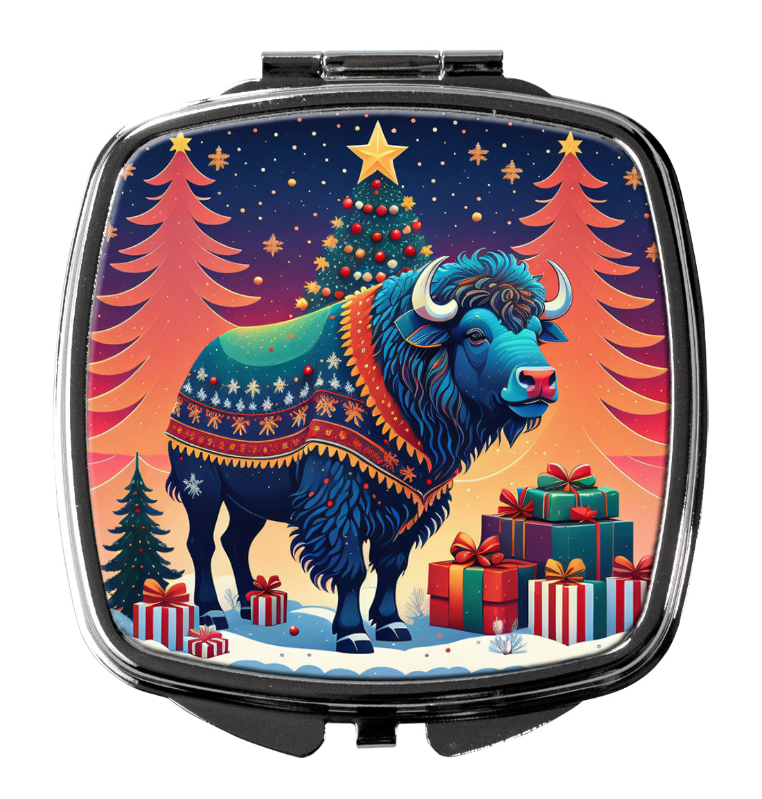 Buy this Buffalo Christmas Compact Mirror