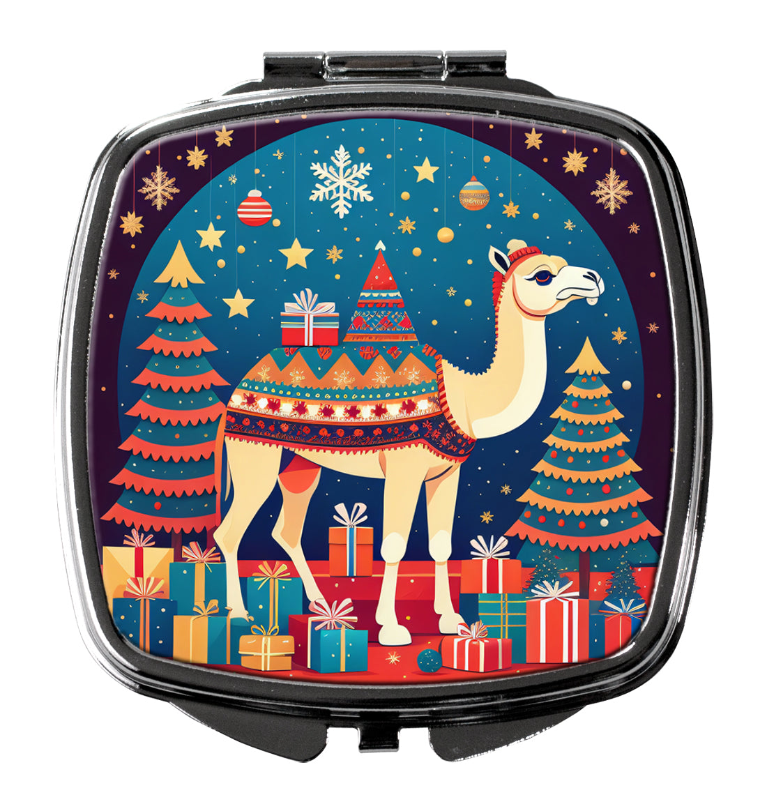 Buy this Camel Christmas Compact Mirror