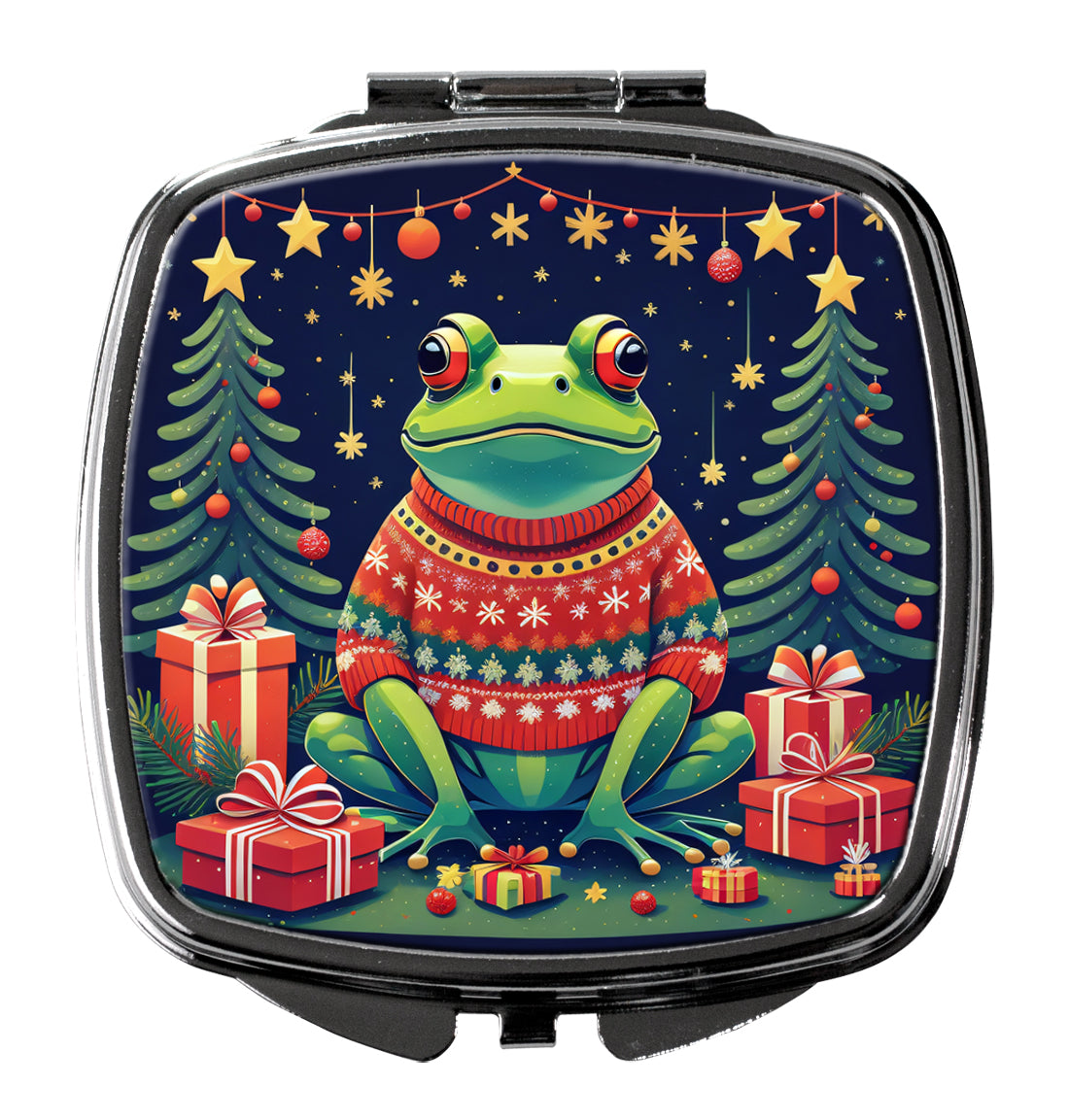 Buy this Frog Christmas Compact Mirror