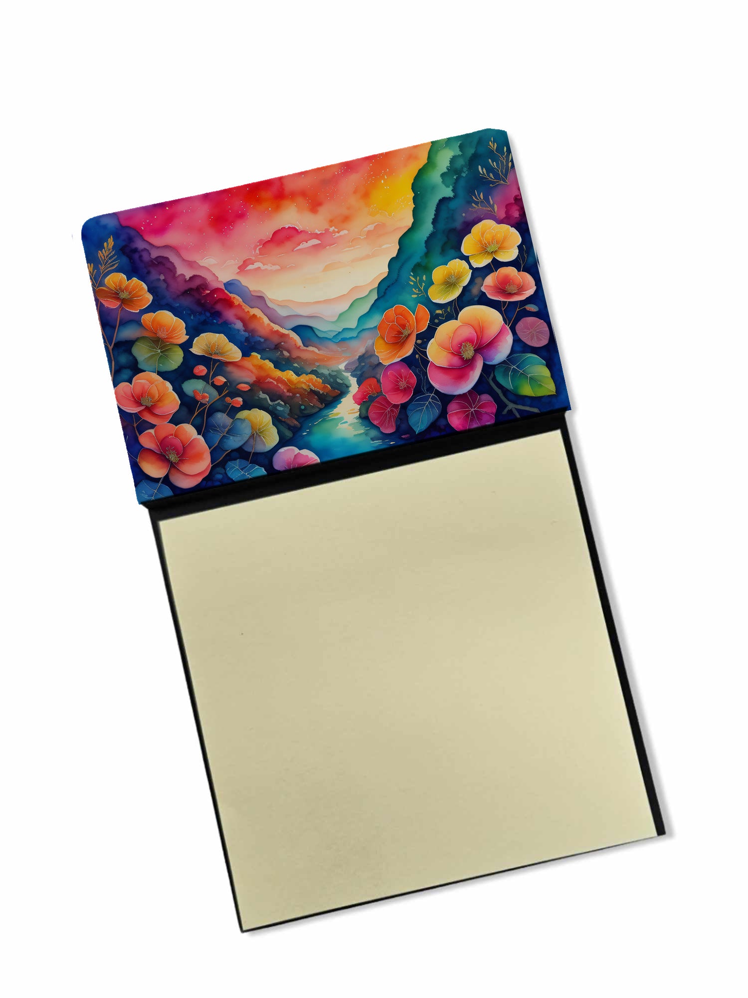 Buy this Begonias in Color Sticky Note Holder