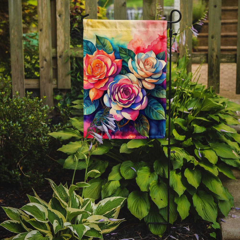 Buy this Gardenias in Color Garden Flag