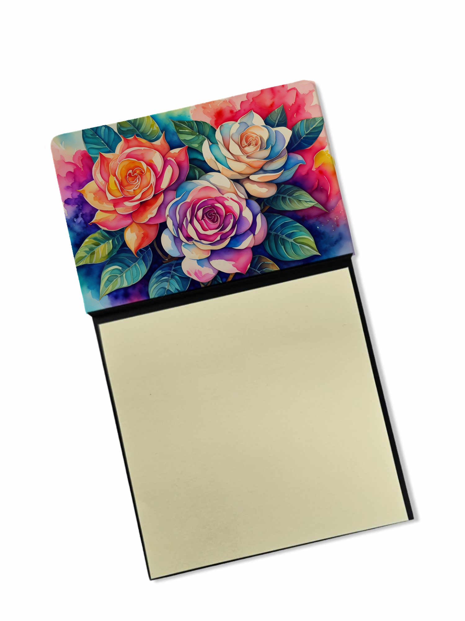 Buy this Gardenias in Color Sticky Note Holder
