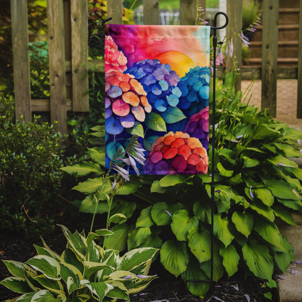 Buy this Hydrangeas in Color Garden Flag