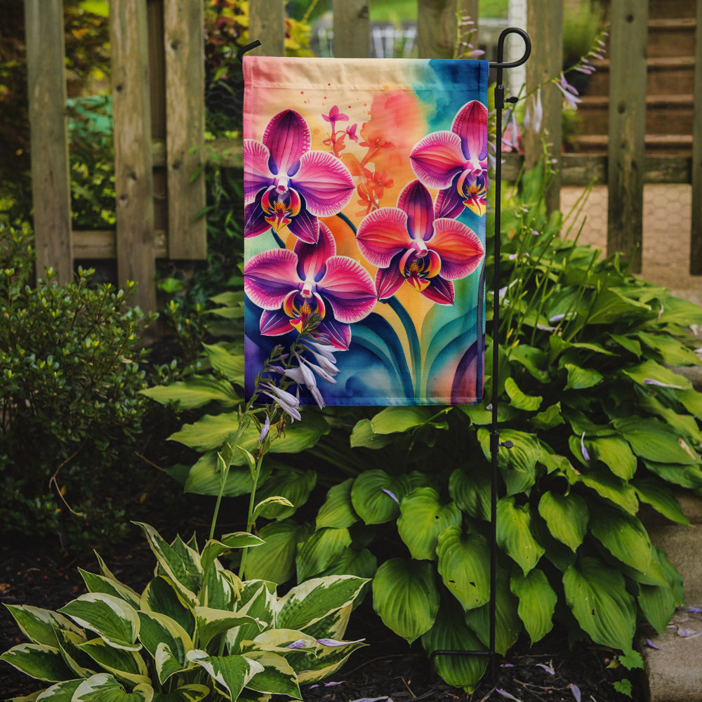 Buy this Orchids in Color Garden Flag