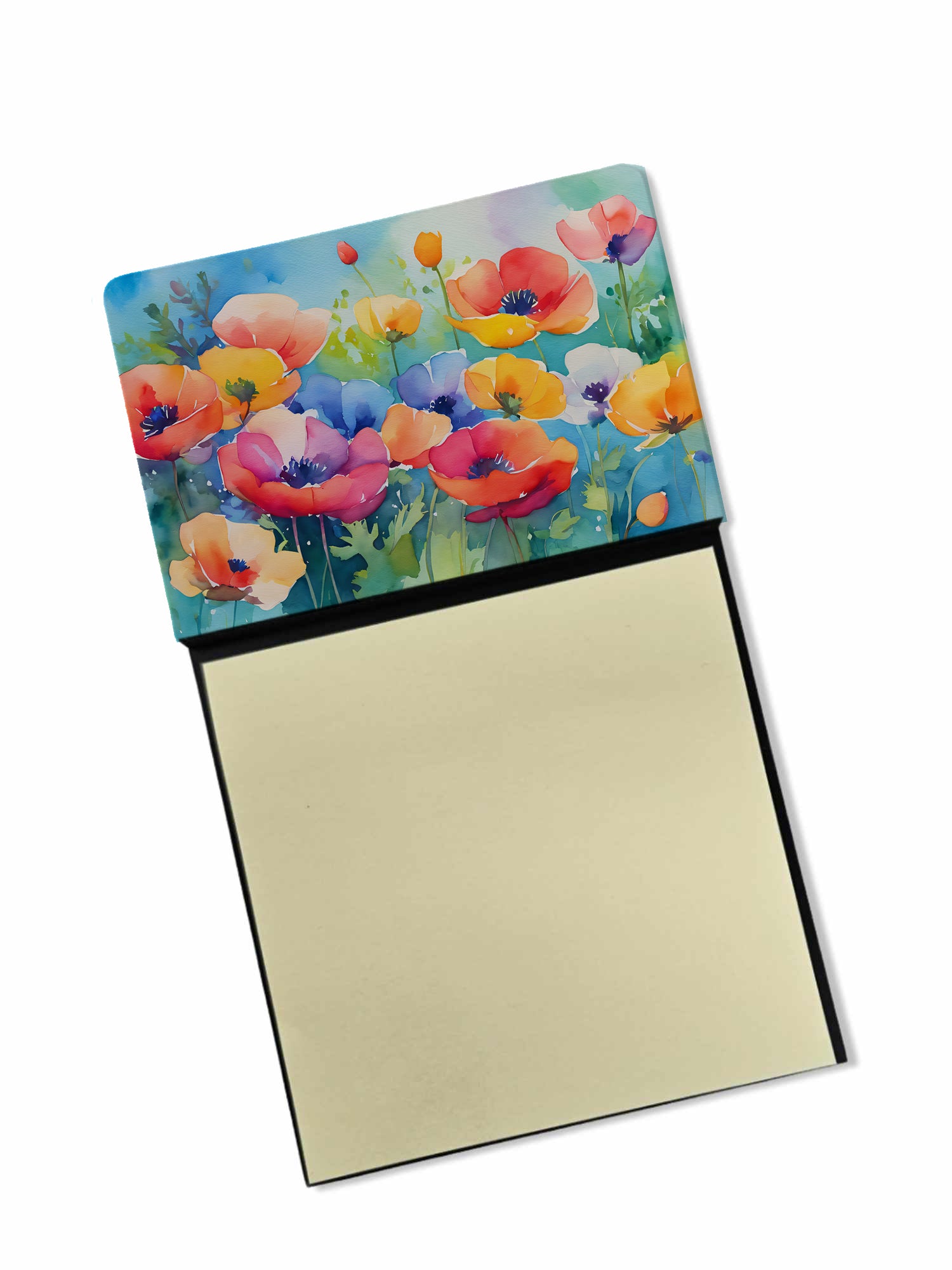 Buy this Anemones in Watercolor Sticky Note Holder