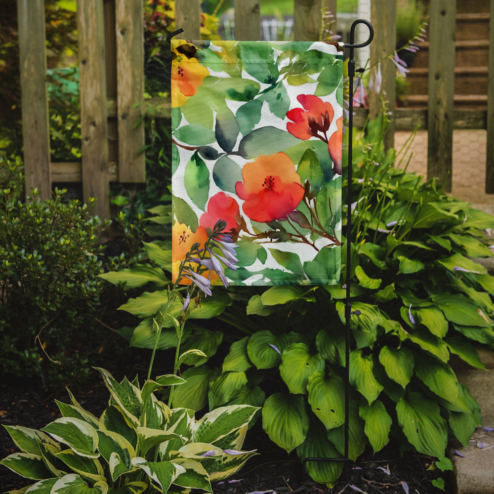 Buy this Connecticut Mountain Laurels in Watercolor Garden Flag