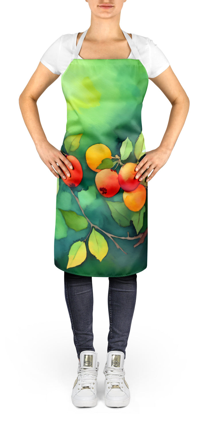 Buy this Missouri Hawthorns in Watercolor Apron