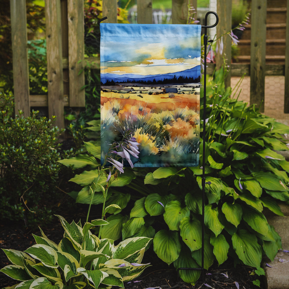 Buy this Nevada Sagebrush in Watercolor Garden Flag