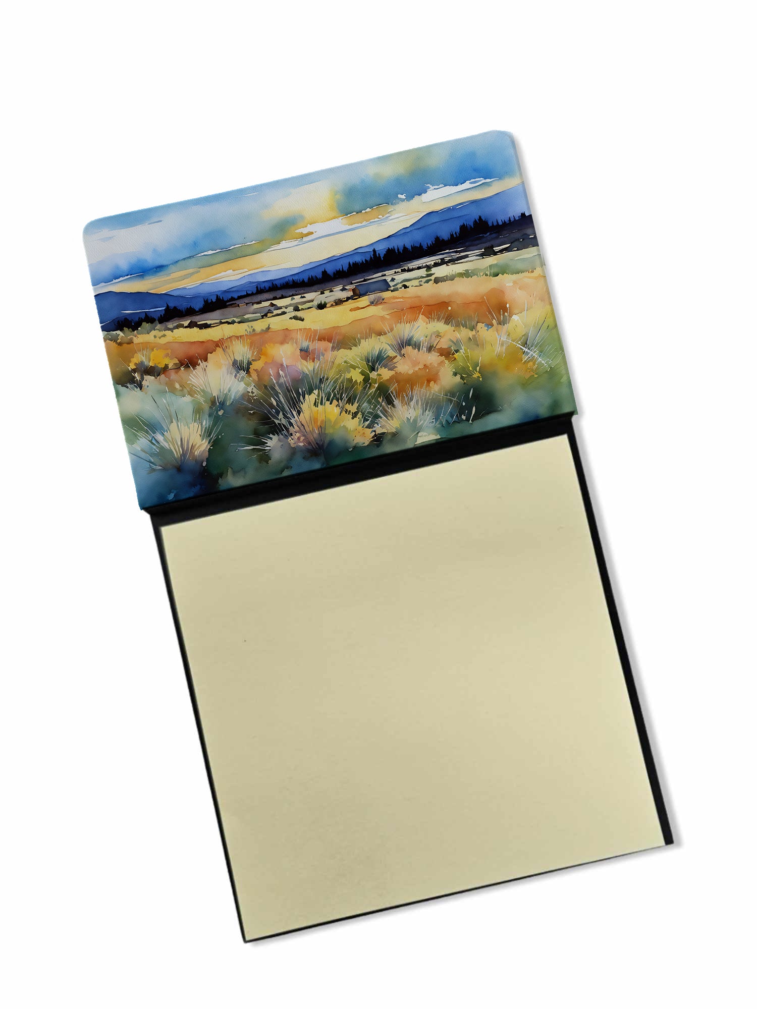 Buy this Nevada Sagebrush in Watercolor Sticky Note Holder