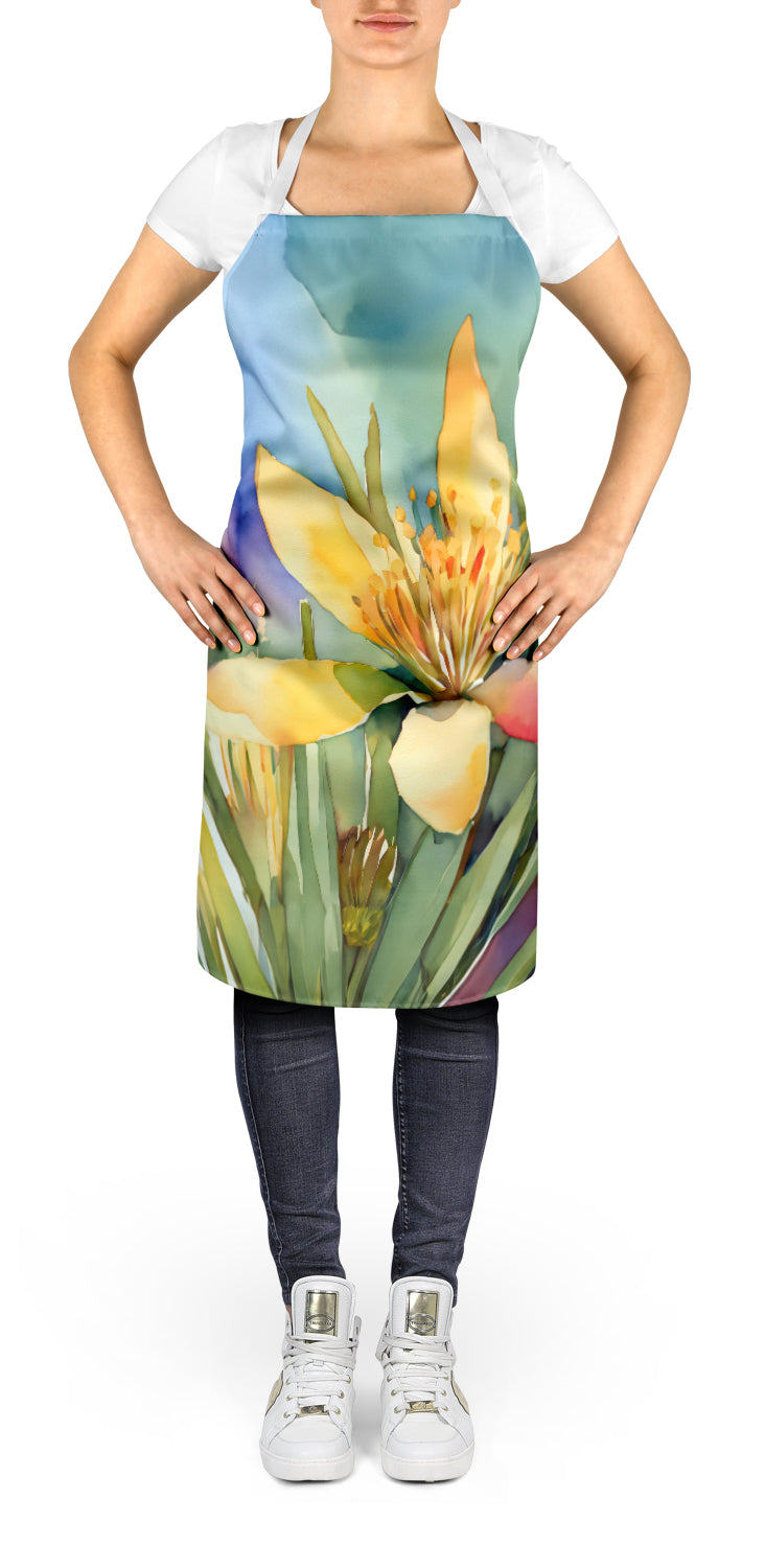 Buy this New Mexico Yucca Flower in Watercolor Apron