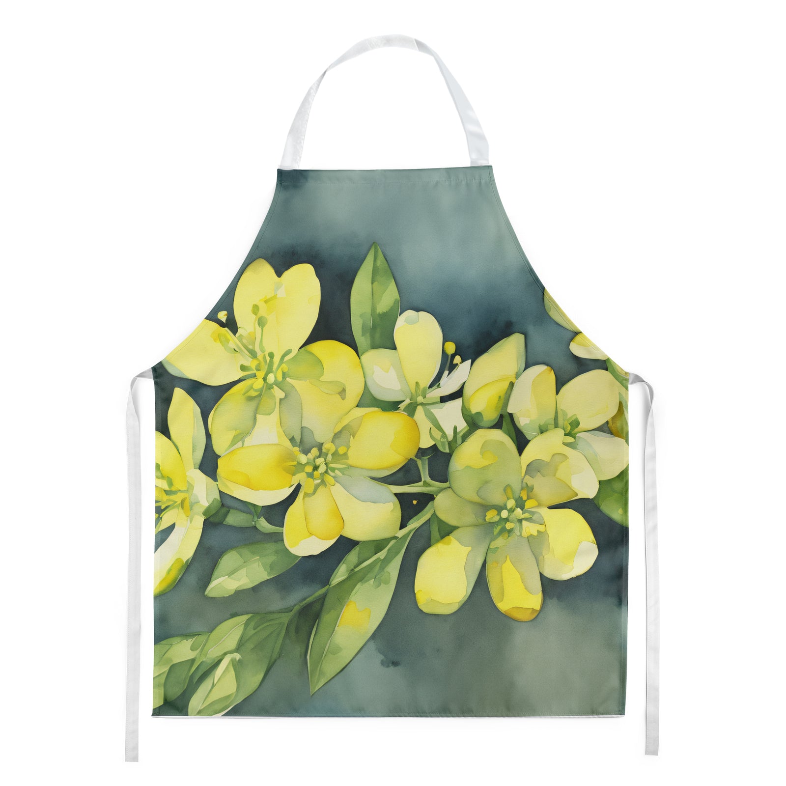 Buy this South Carolina Yellow Jessamine in Watercolor Apron