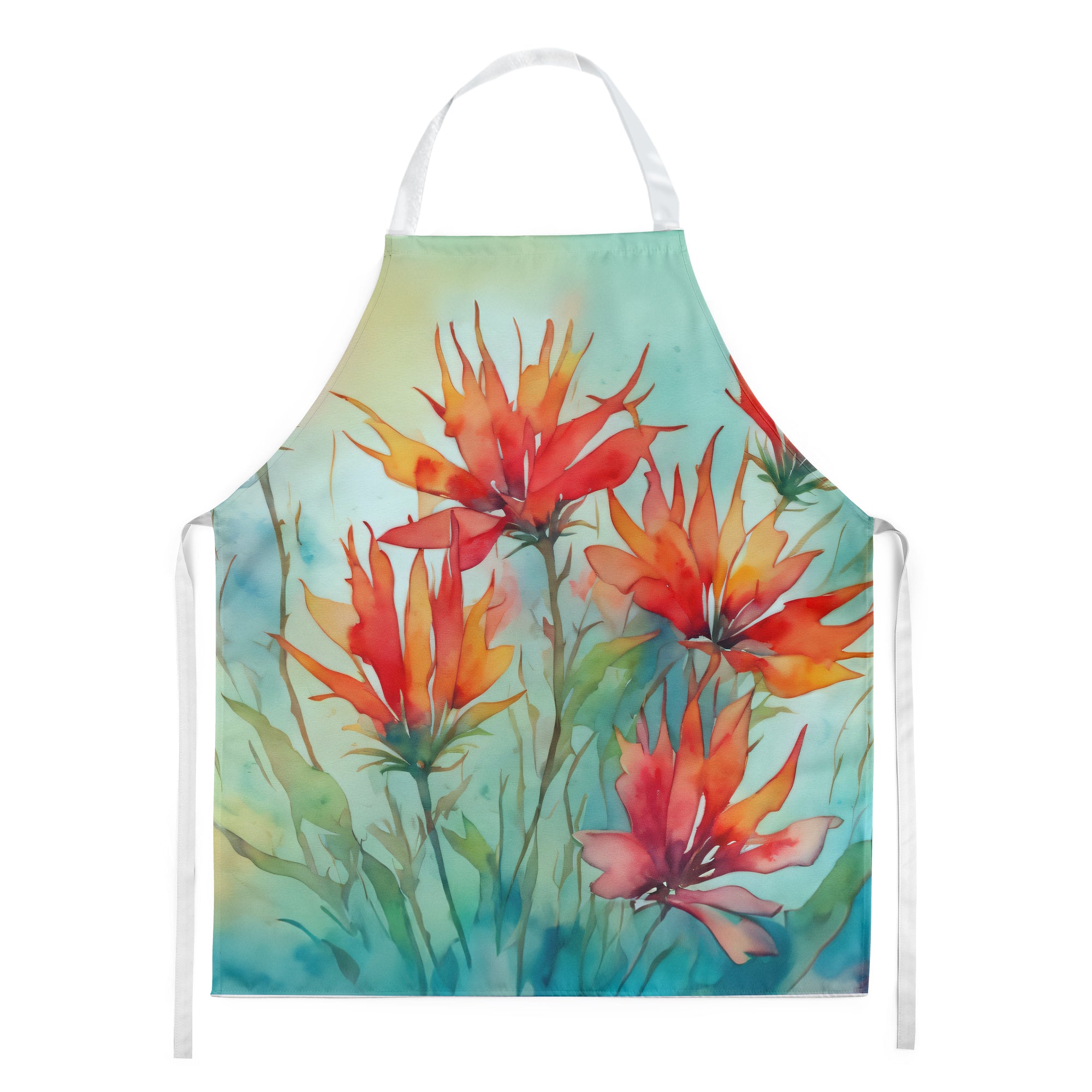 Buy this Wyoming Indian Paintbrush in Watercolor Apron