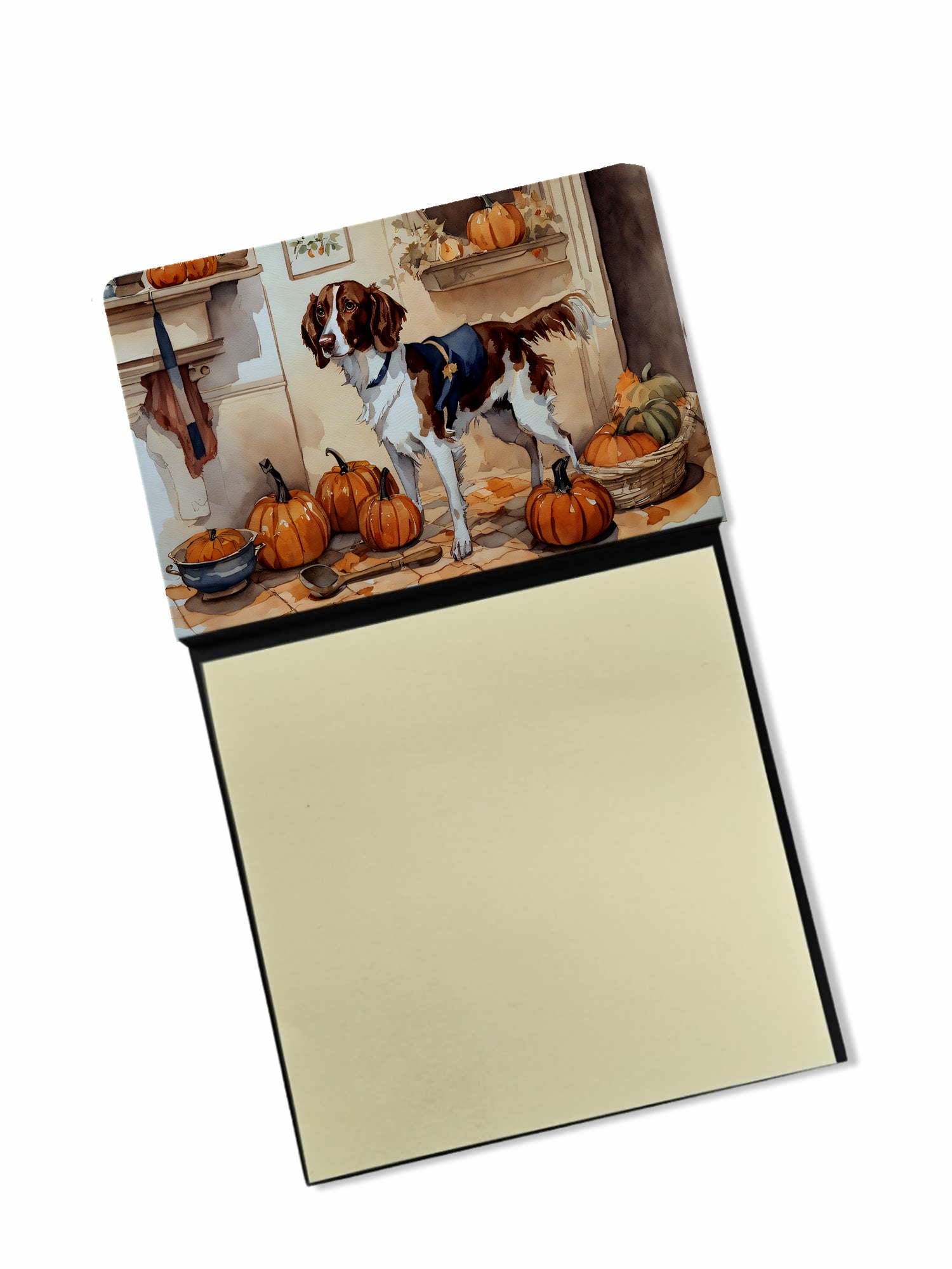 Buy this Brittany Fall Kitchen Pumpkins Sticky Note Holder