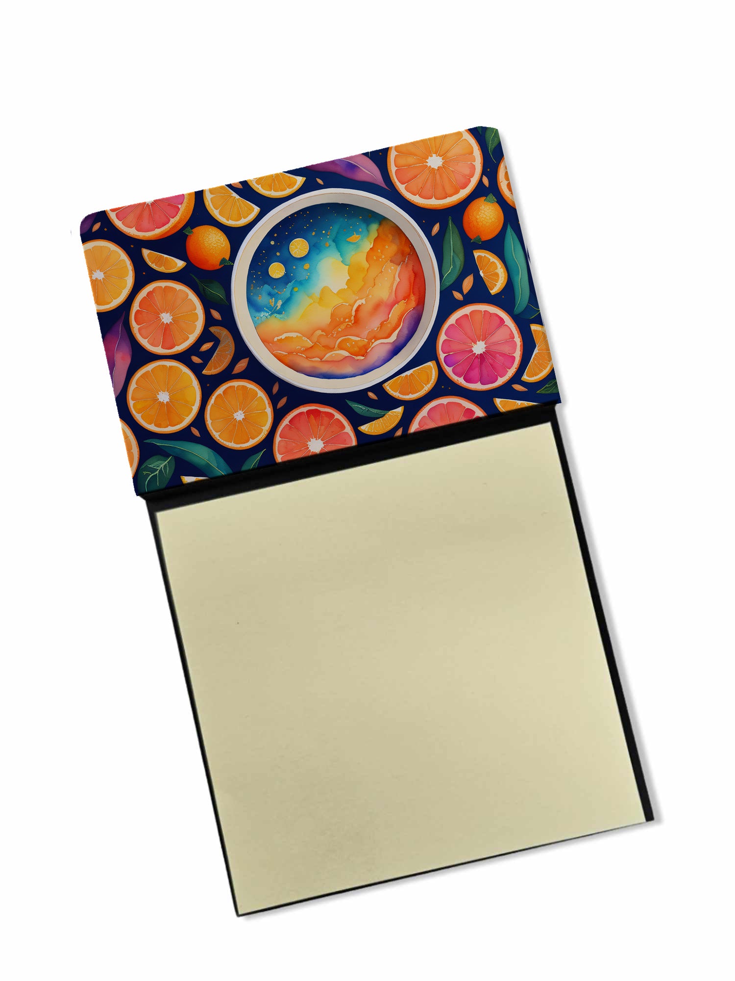 Buy this Colorful Oranges Sticky Note Holder
