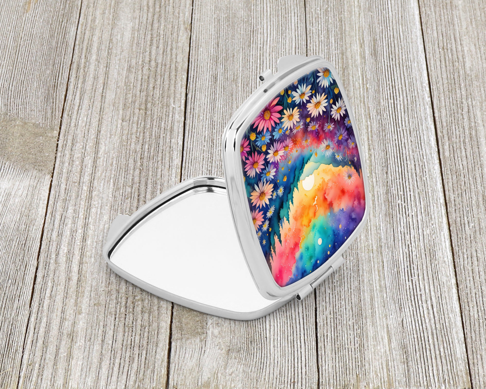Buy this Colorful Asters Compact Mirror