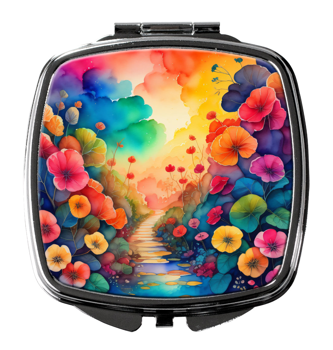 Buy this Colorful Begonias Compact Mirror