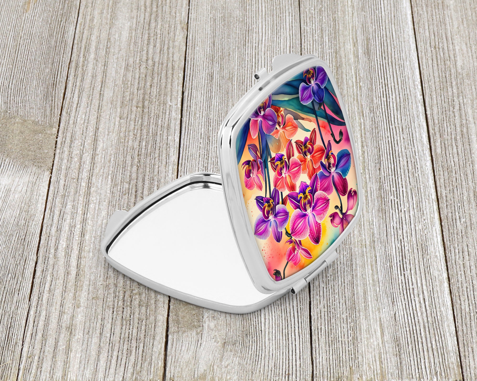 Buy this Colorful Orchids Compact Mirror