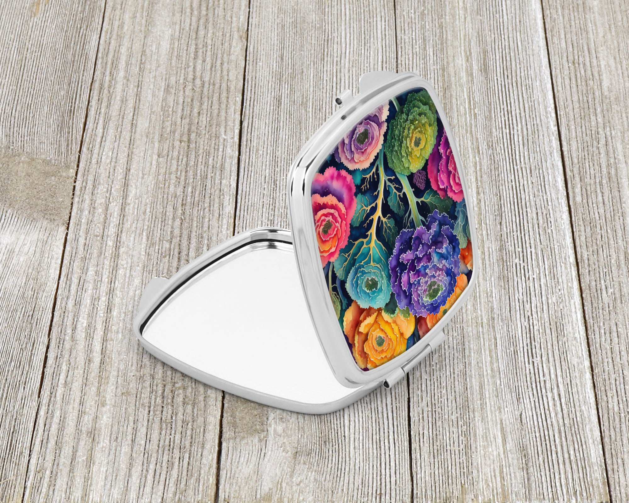 Buy this Colorful Ornamental Kale Compact Mirror