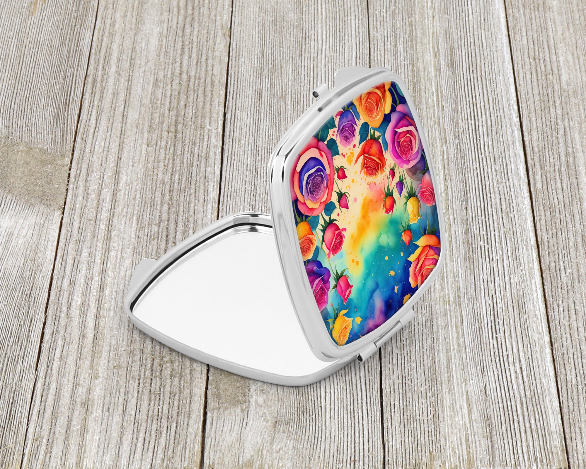 Buy this Colorful Roses Compact Mirror