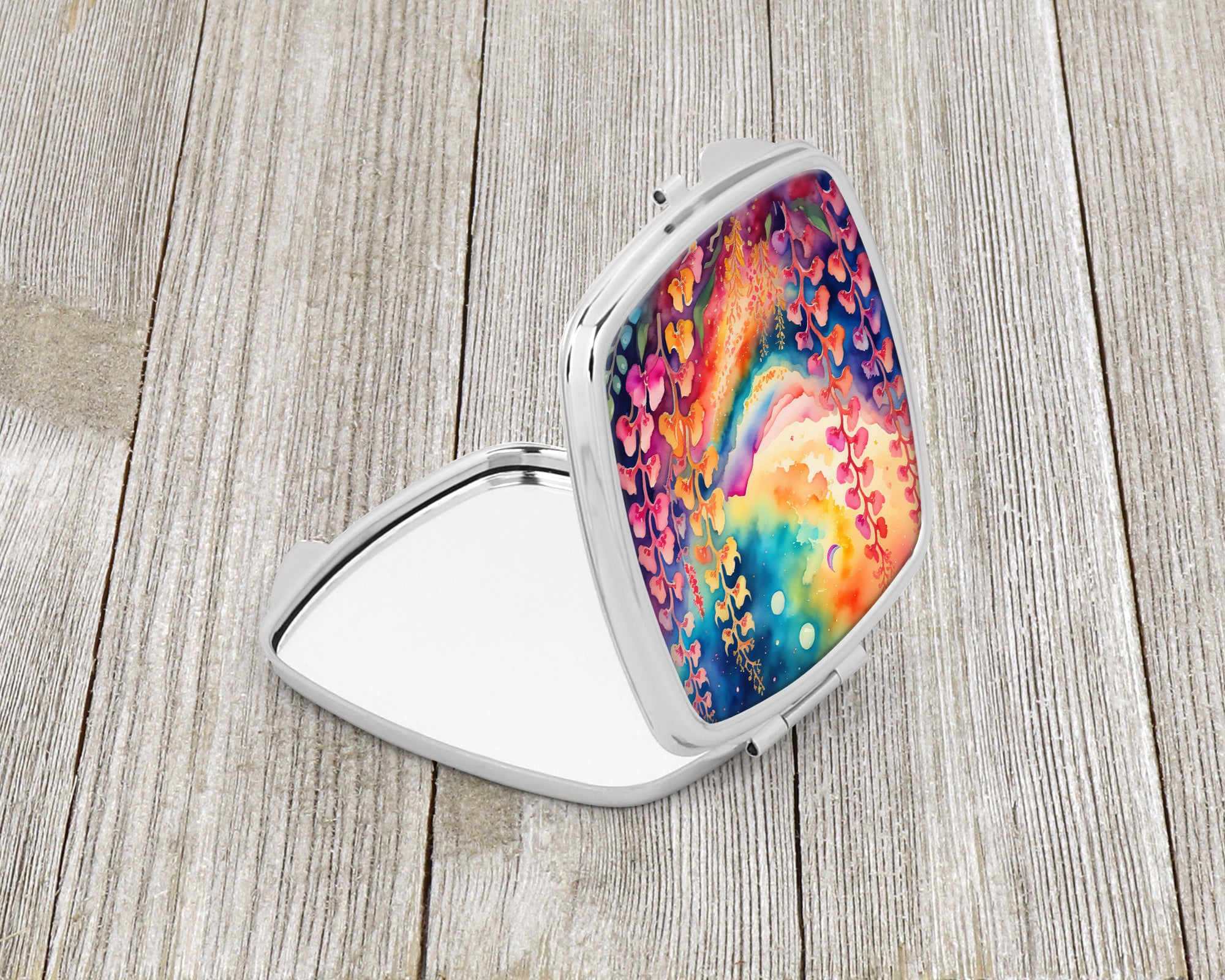 Buy this Colorful Snapdragon Compact Mirror