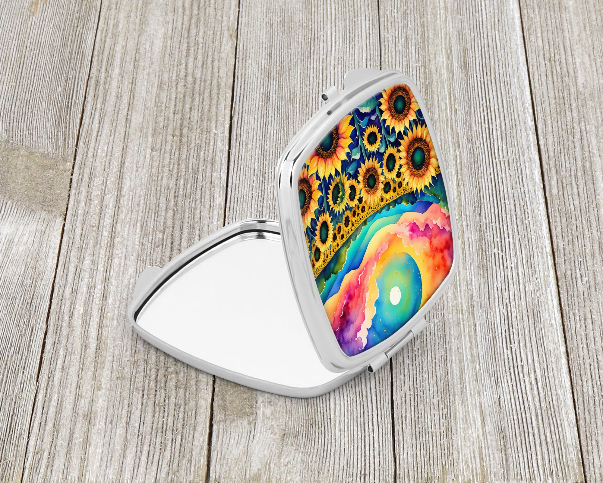 Buy this Colorful Sunflowers Compact Mirror