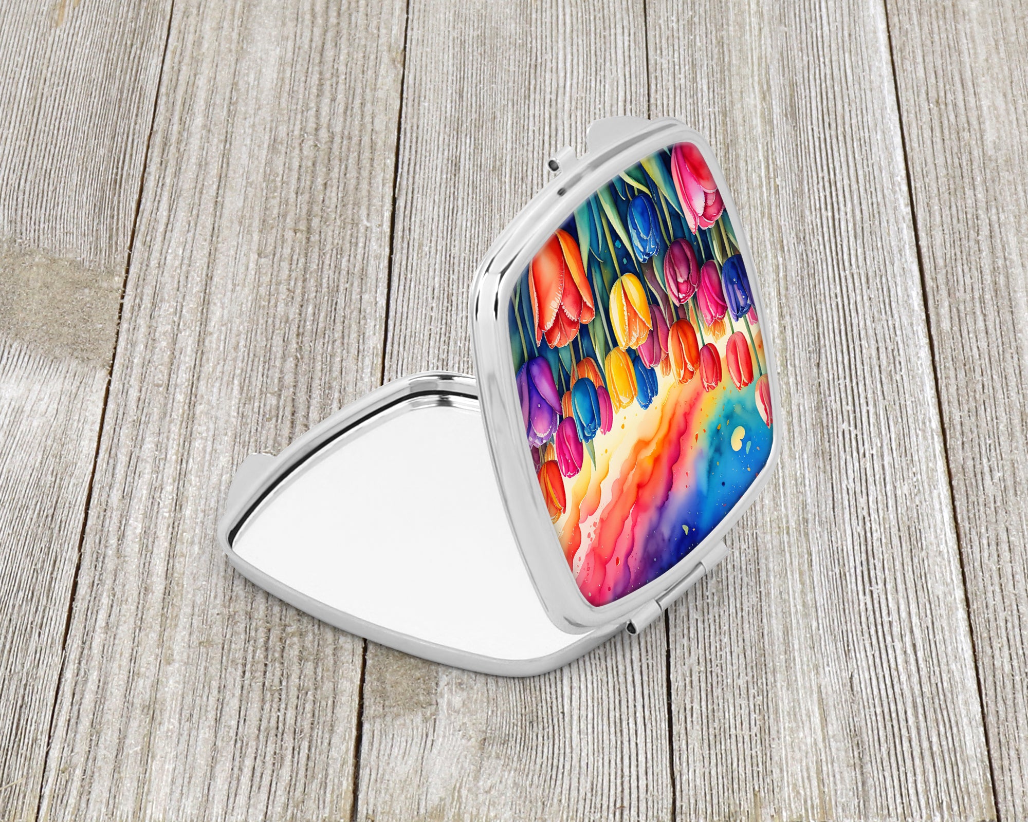 Buy this Colorful Tulips Compact Mirror