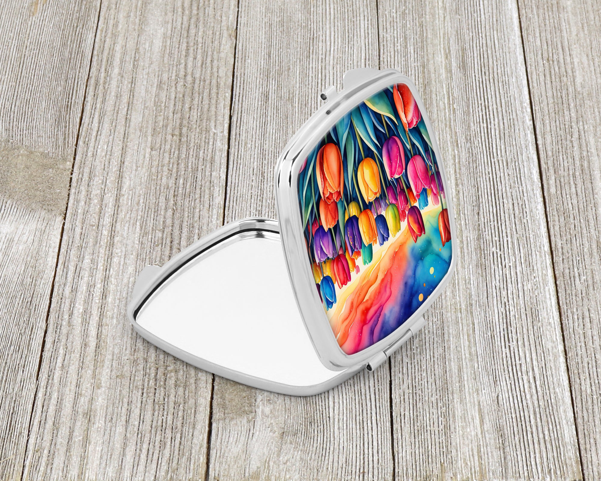 Buy this Colorful Tulips Compact Mirror