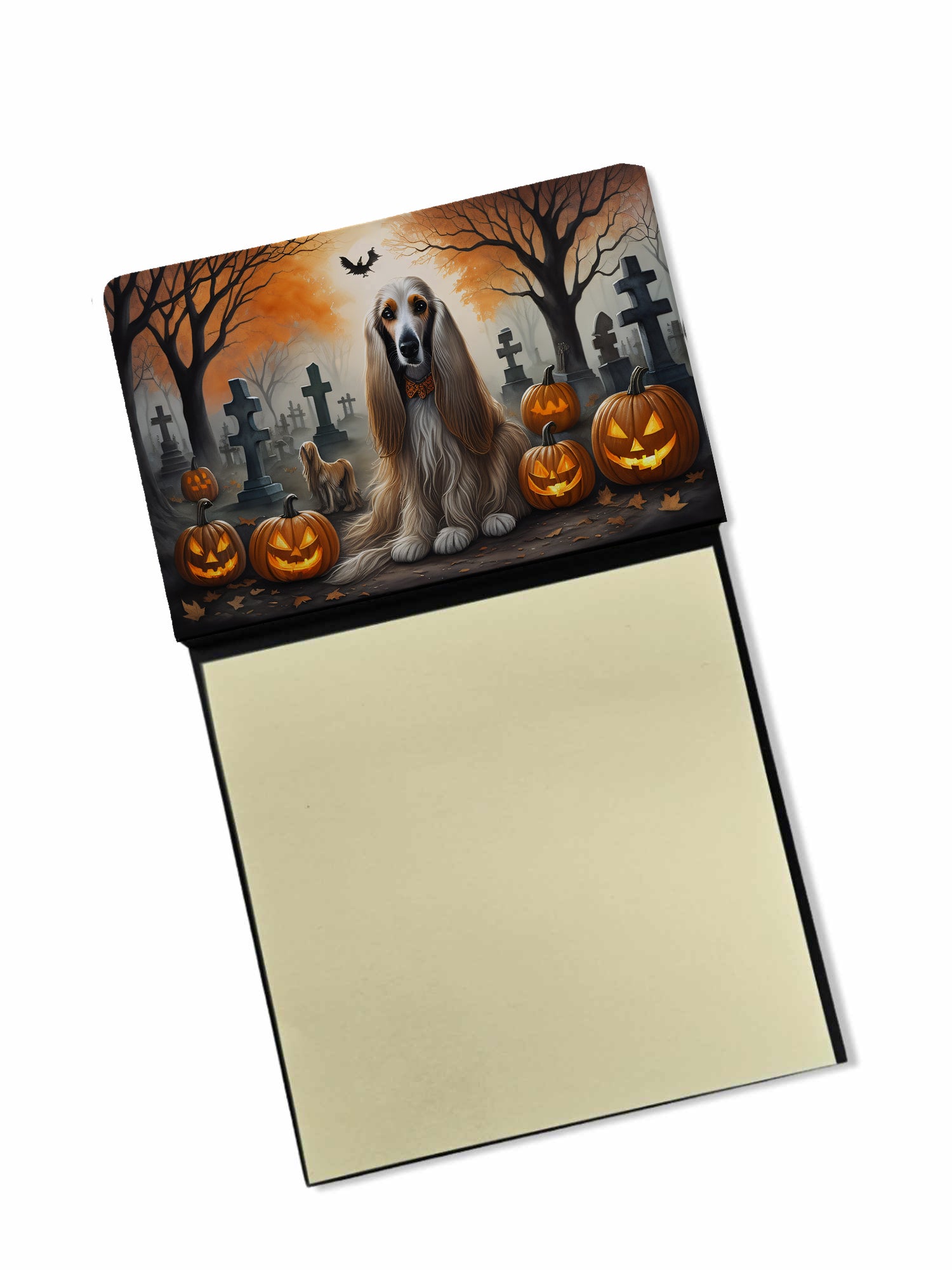 Buy this Afghan Hound Spooky Halloween Sticky Note Holder