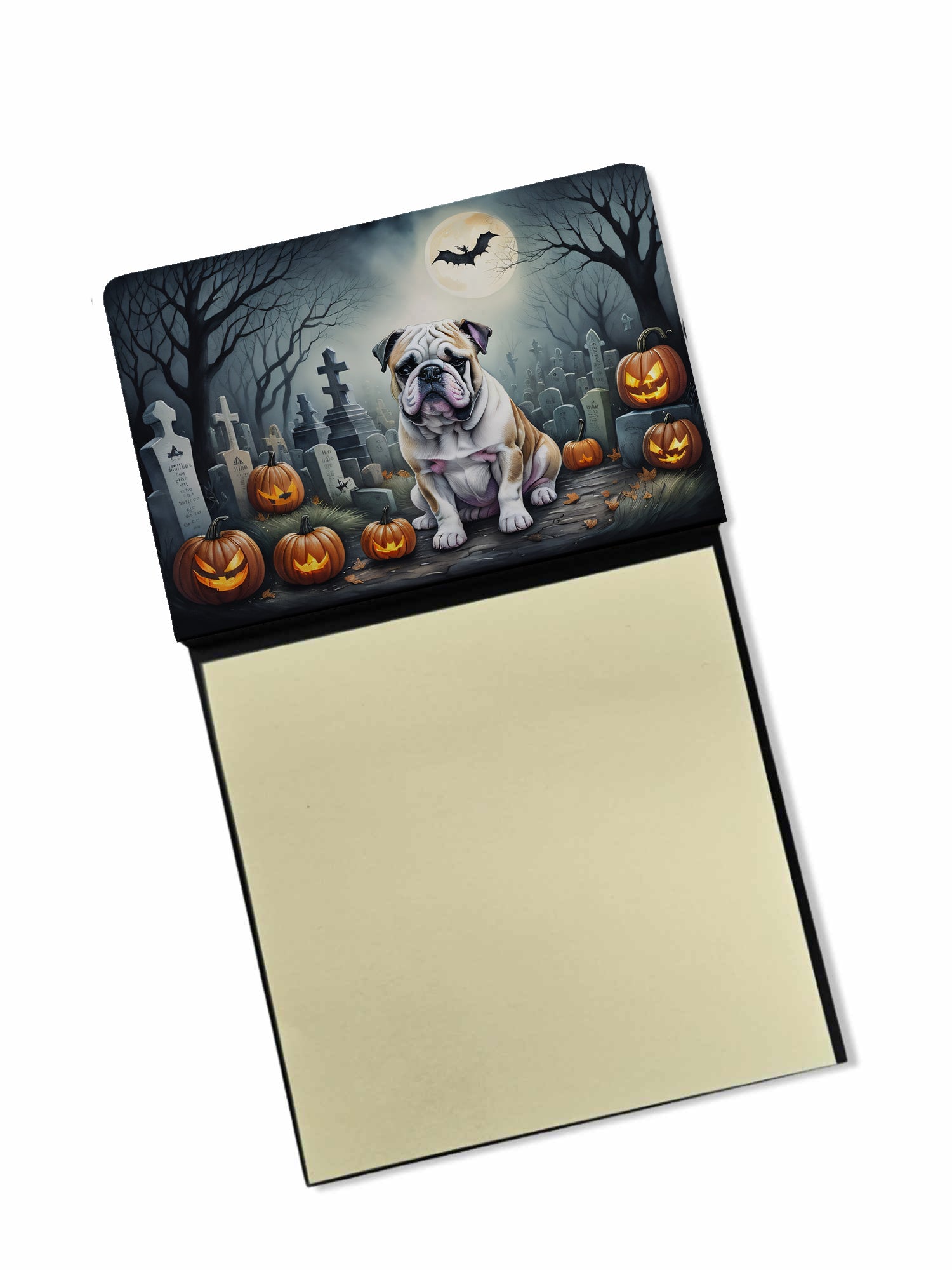 Buy this English Bulldog Spooky Halloween Sticky Note Holder