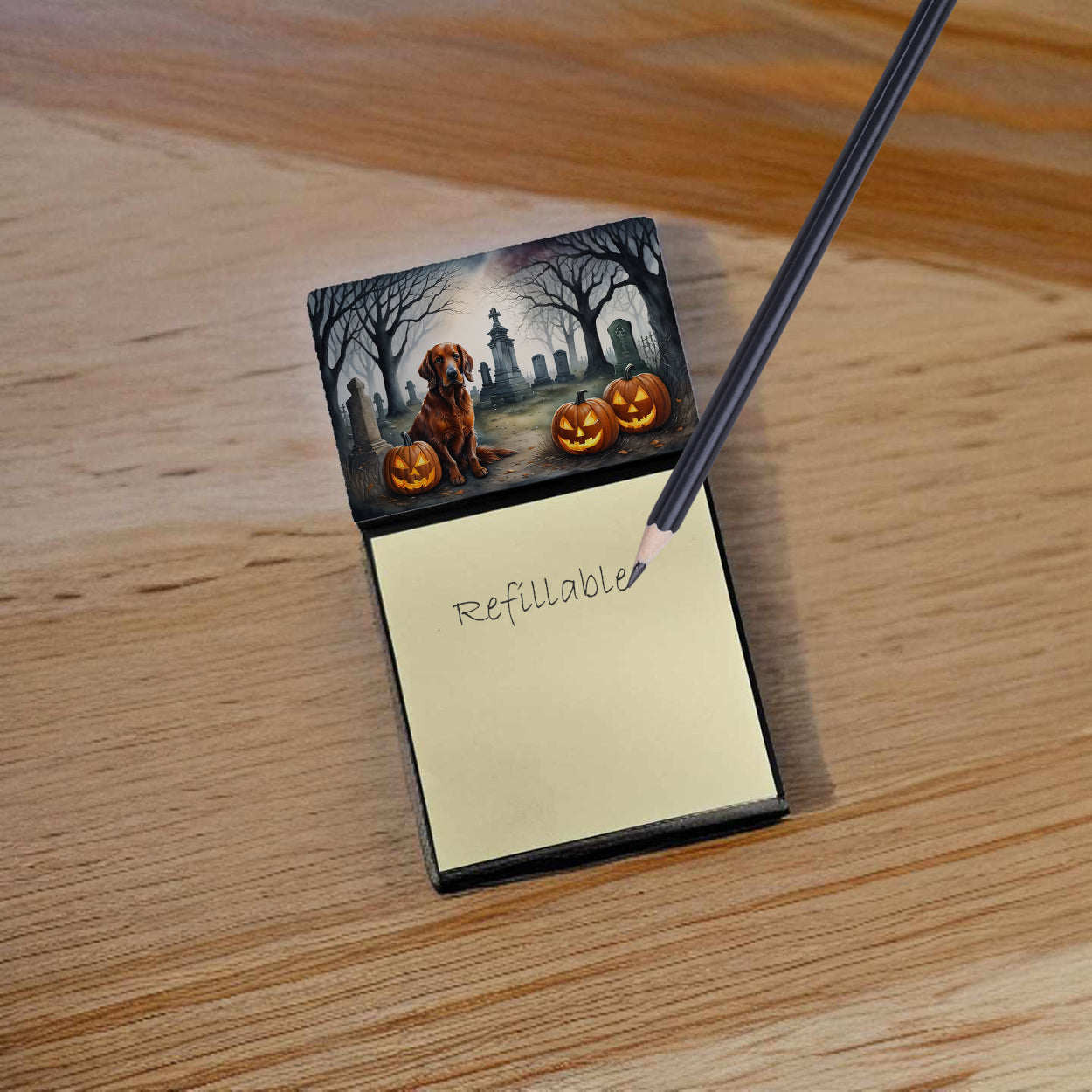 Buy this Irish Setter Spooky Halloween Sticky Note Holder