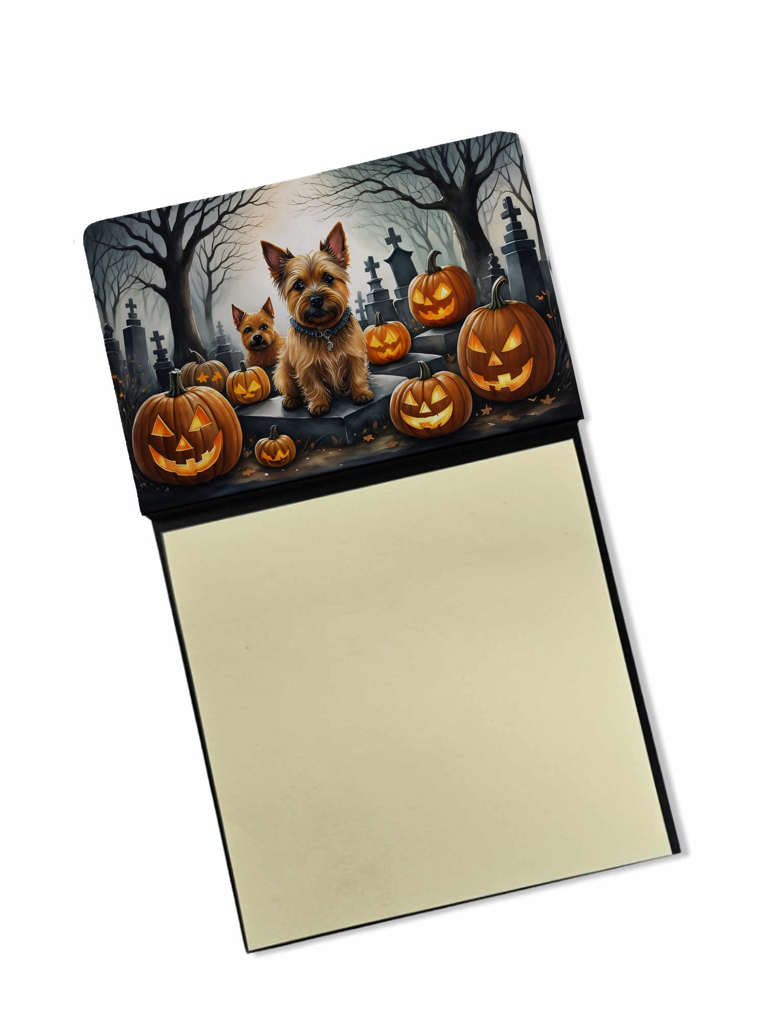 Buy this Norwich Terrier Spooky Halloween Sticky Note Holder