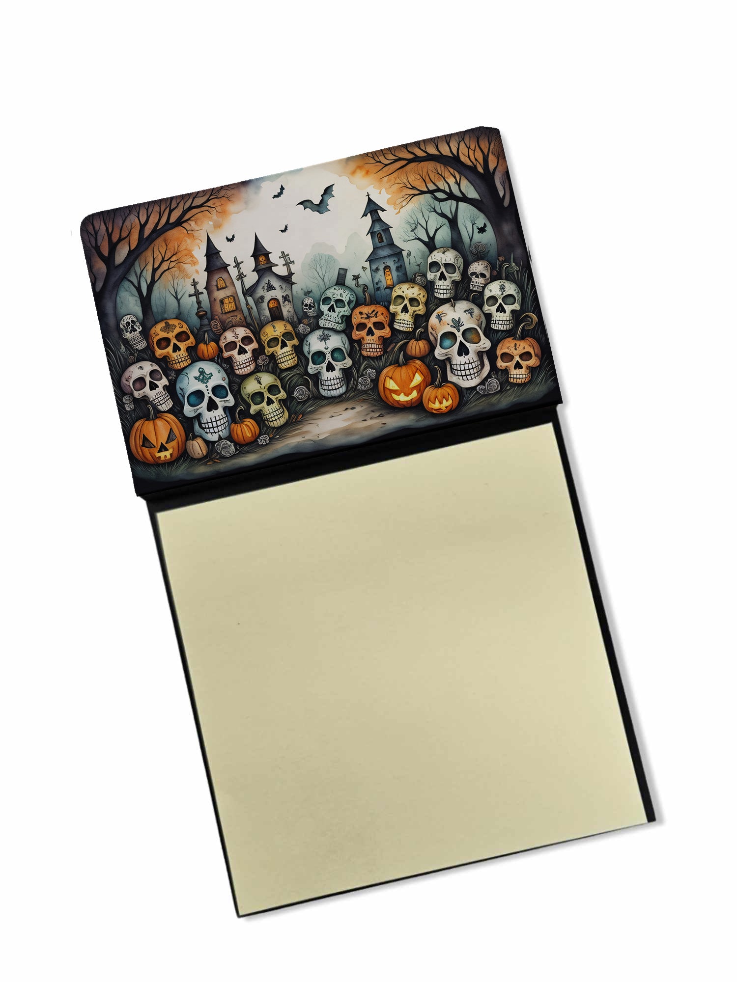 Buy this Calaveras Sugar Skulls Spooky Halloween Sticky Note Holder
