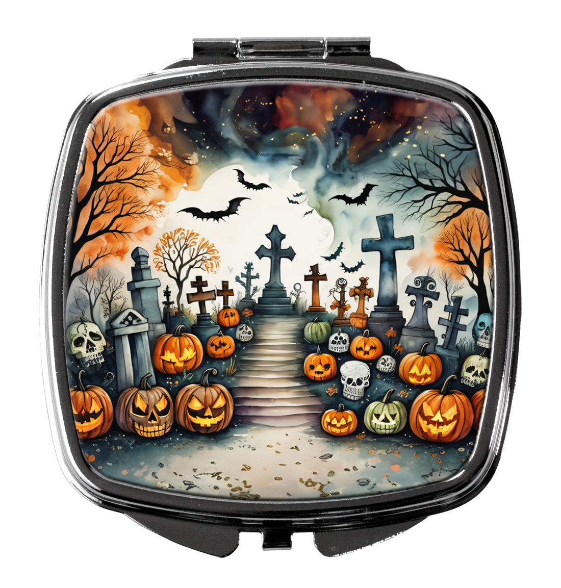 Buy this Day of the Dead Spooky Halloween Compact Mirror