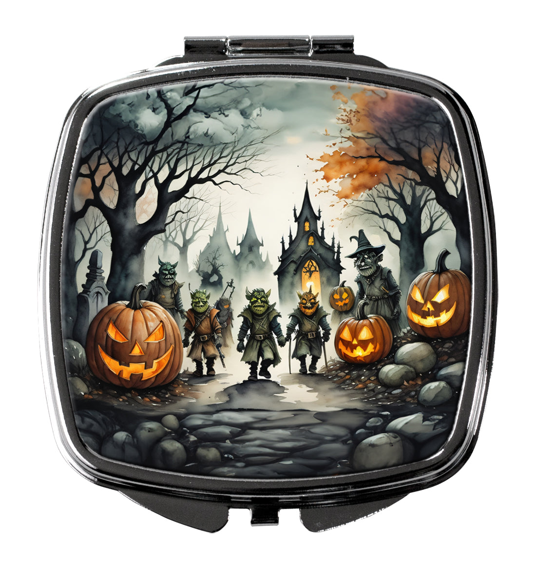 Buy this Orcs Spooky Halloween Compact Mirror