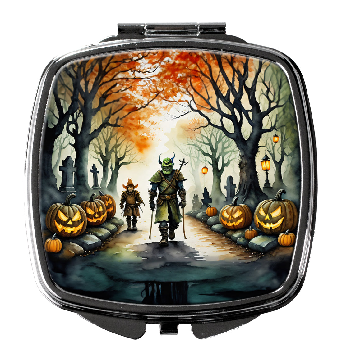 Buy this Orcs Spooky Halloween Compact Mirror