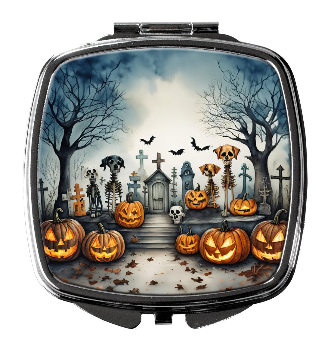 Buy this Pet Cemetery Spooky Halloween Compact Mirror