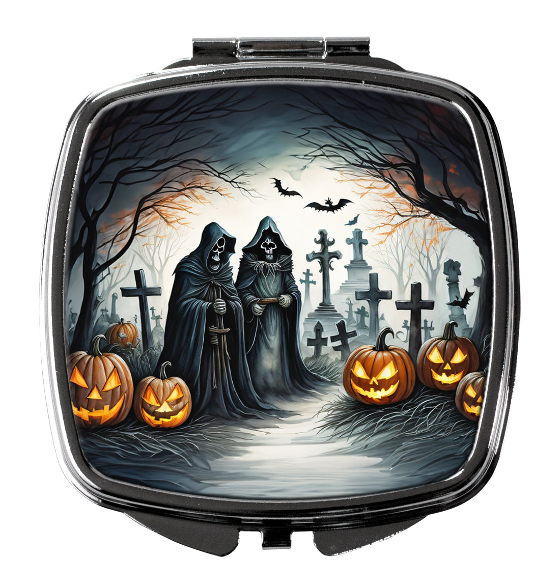 Buy this The Grim Reaper Spooky Halloween Compact Mirror