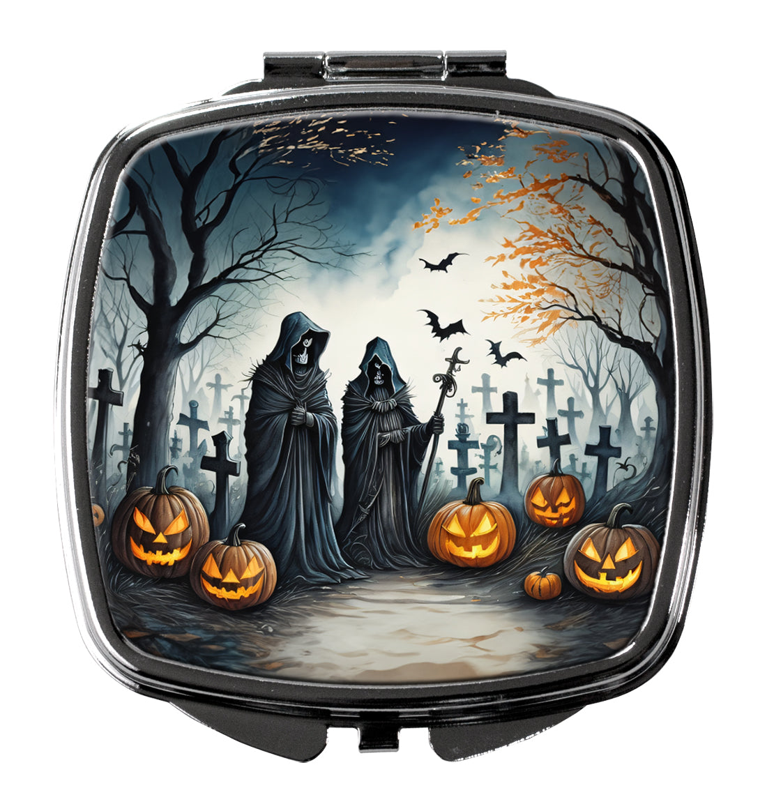 Buy this The Grim Reaper Spooky Halloween Compact Mirror