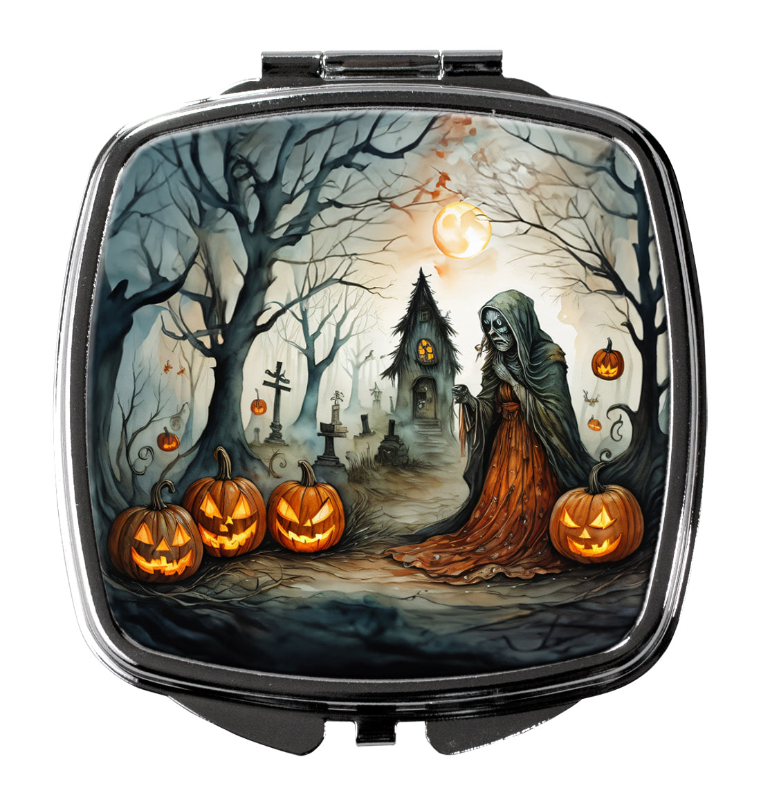 Buy this The Weeping Woman Spooky Halloween Compact Mirror