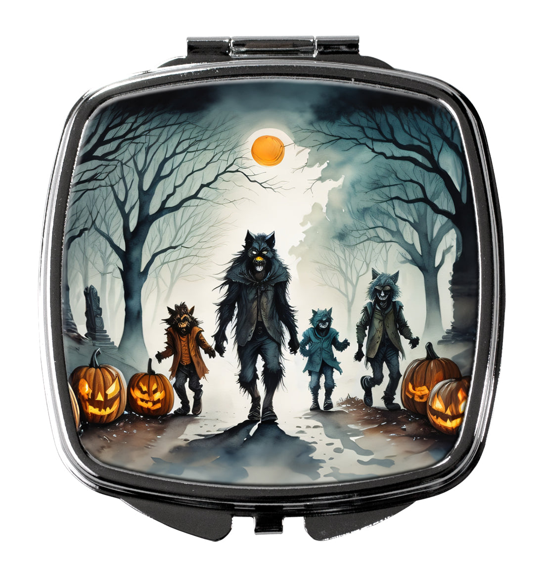 Buy this Werewolves Spooky Halloween Compact Mirror