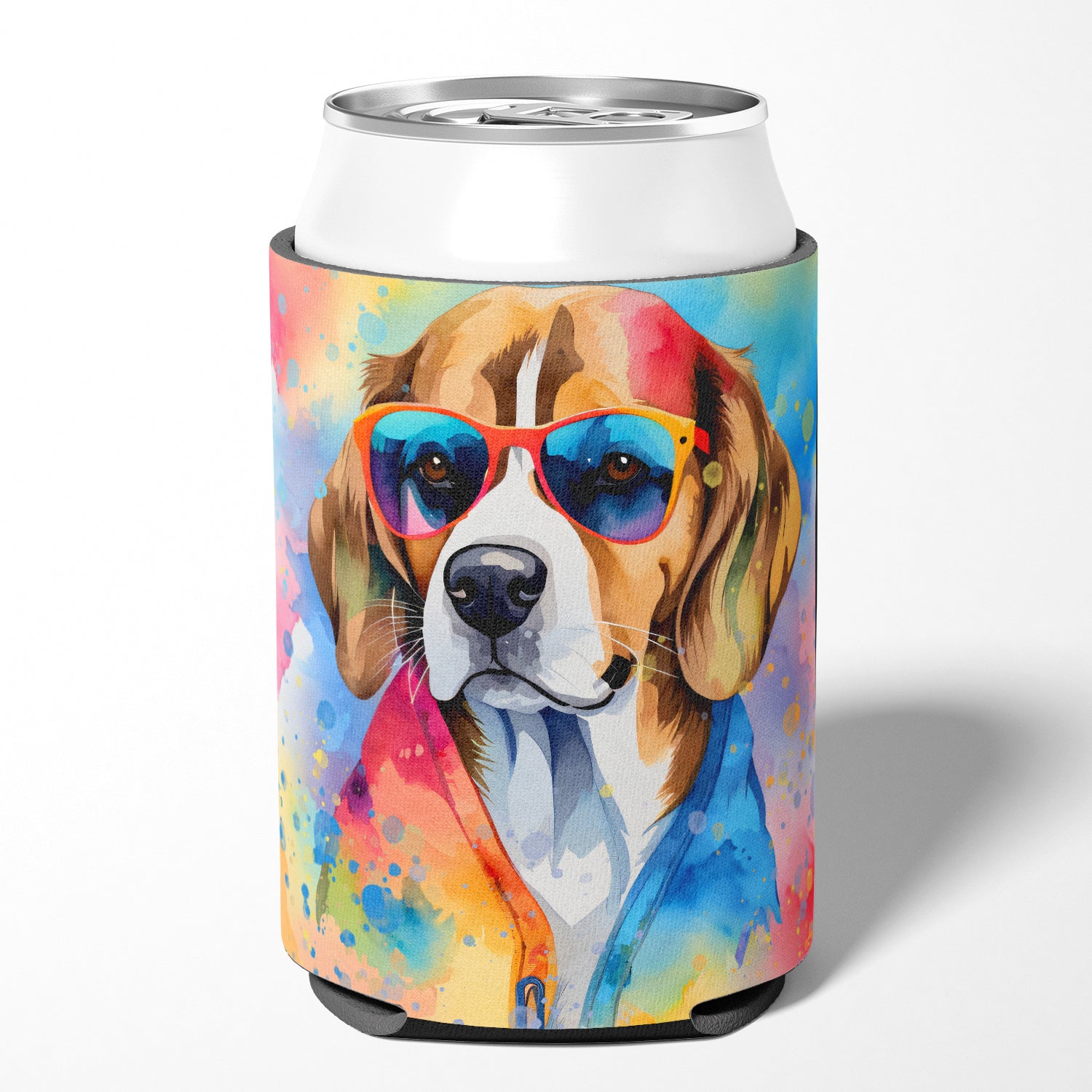Buy this Beagle Hippie Dawg Can or Bottle Hugger