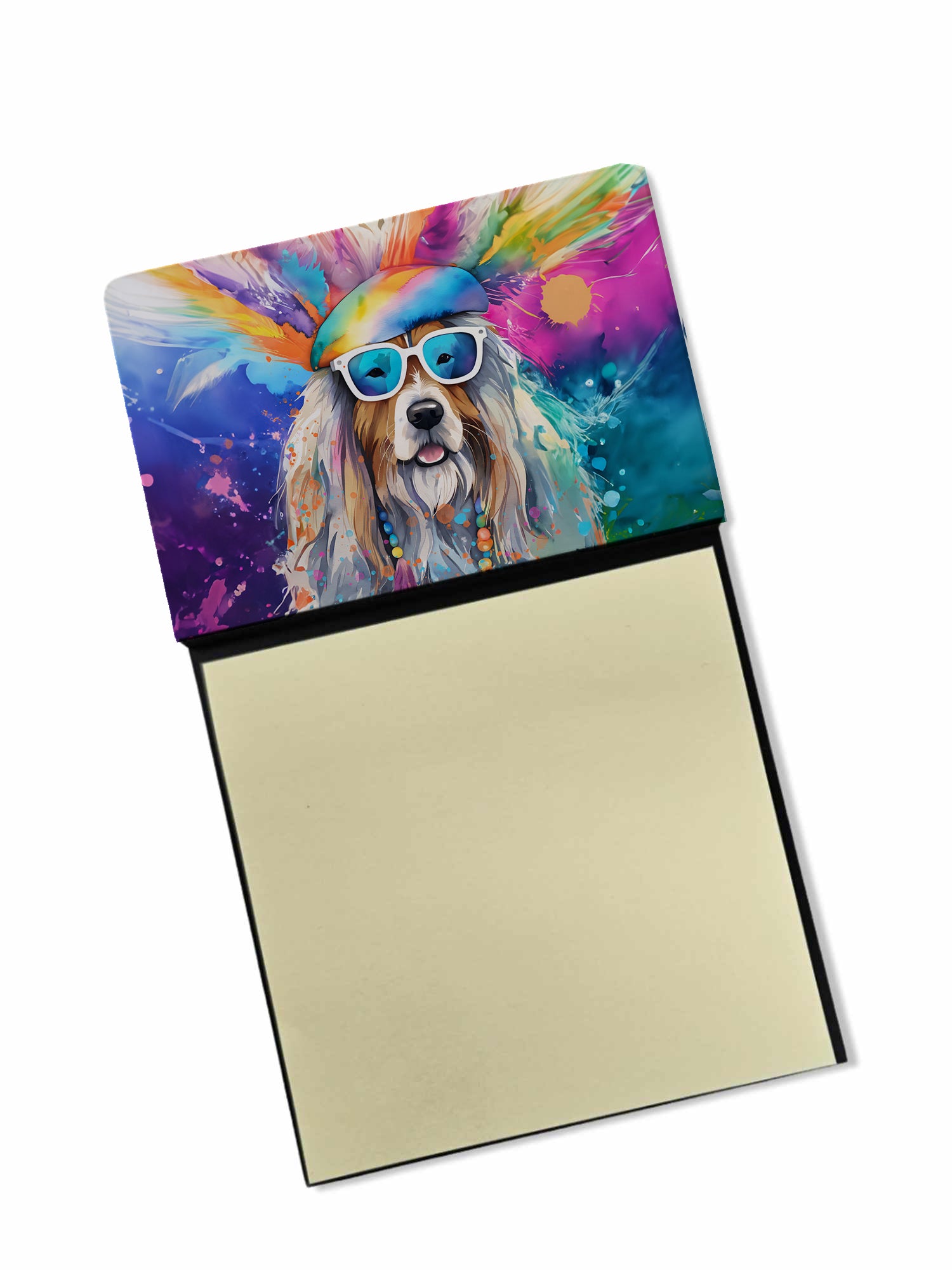 Buy this Bearded Collie Hippie Dawg Sticky Note Holder
