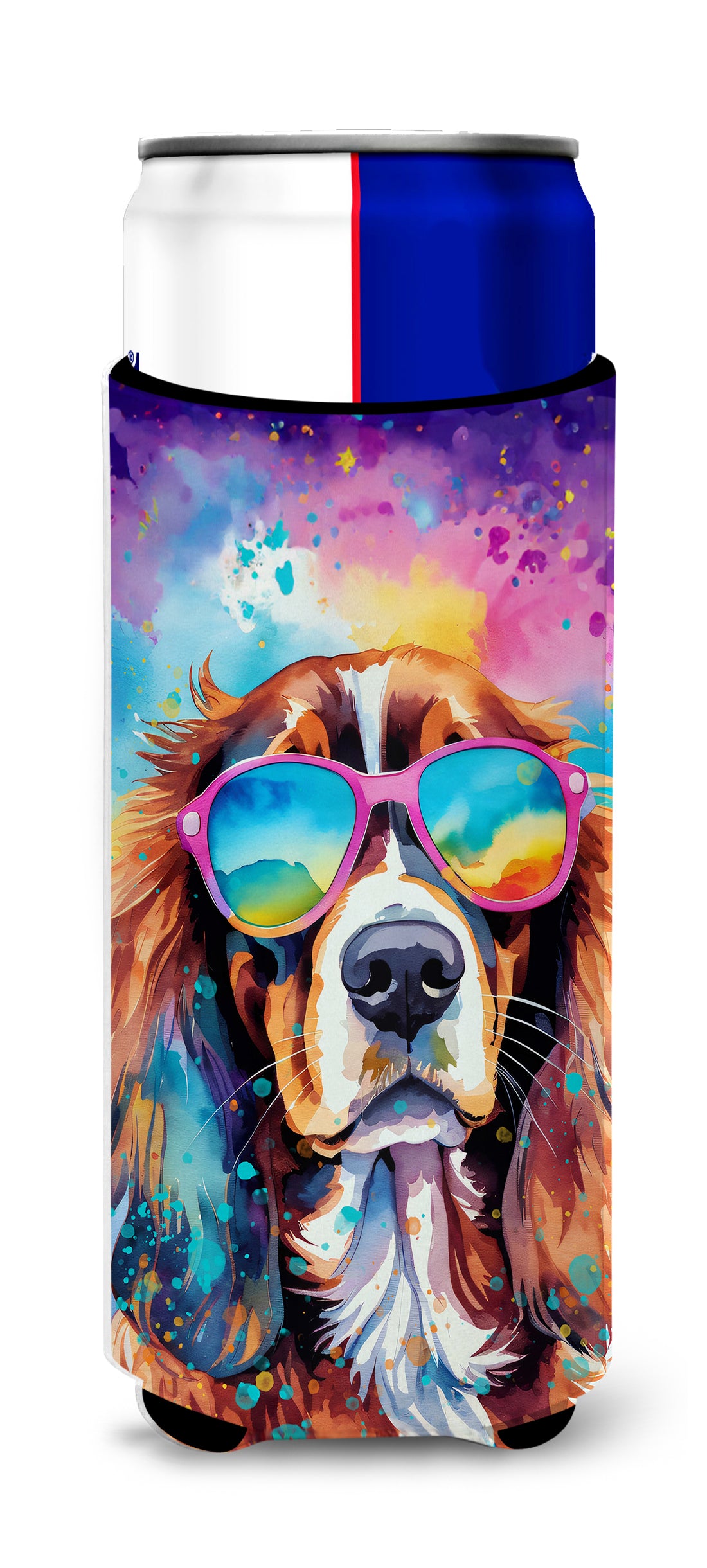 Buy this Cavalier Spaniel Hippie Dawg Hugger for Ultra Slim Cans