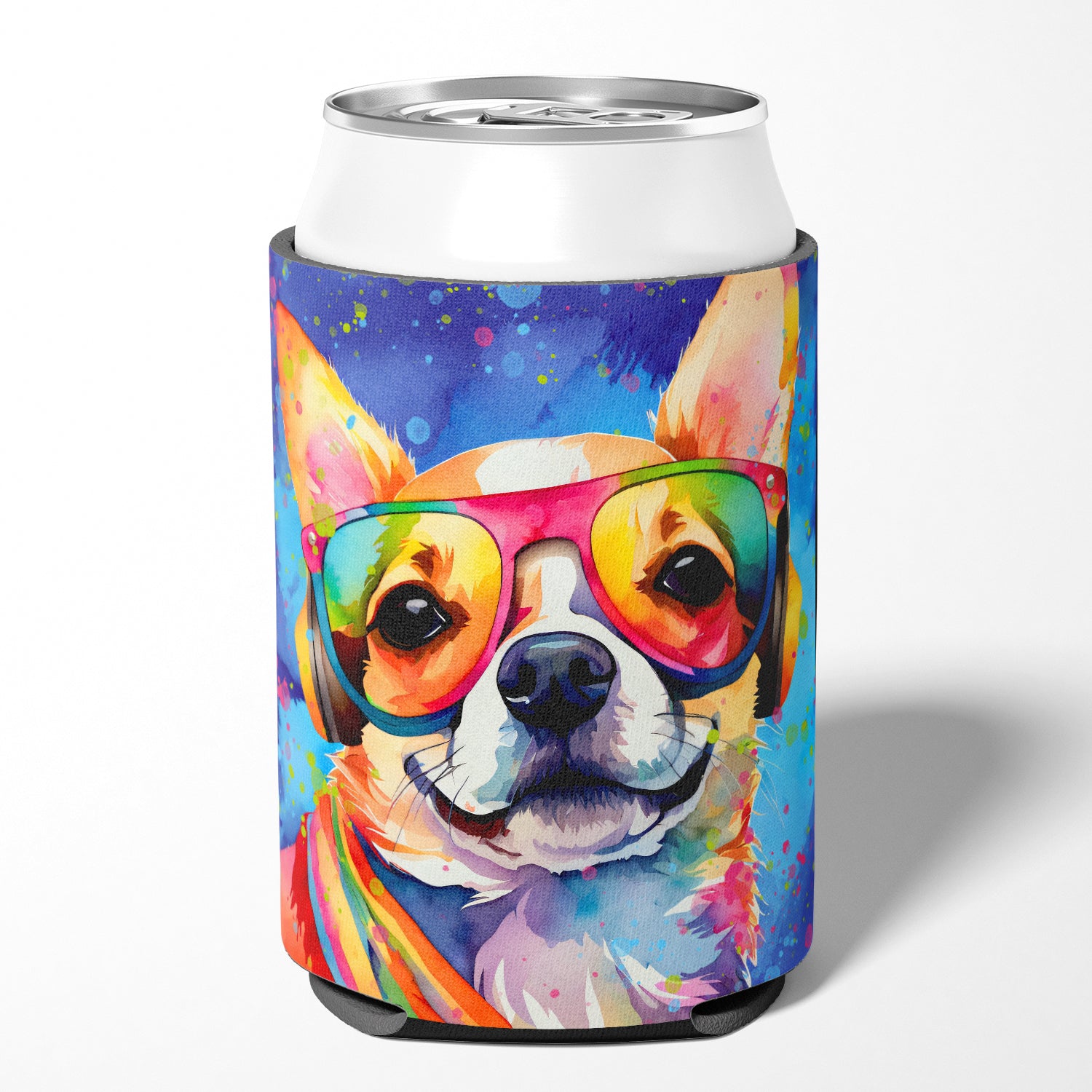 Buy this Chihuahua Hippie Dawg Can or Bottle Hugger